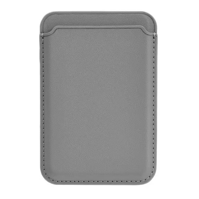 Чехол-бумажник Apple MagSafe для iPhone Titanium Grey, серый