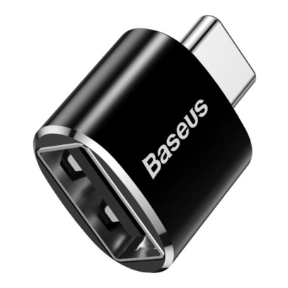 Адаптер Baseus USB-А - USB Type-C (CATOTG-01) Черный
