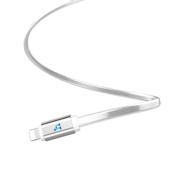 USB кабель hoco. 1,2 м Lightning (UPL12) Серебристый