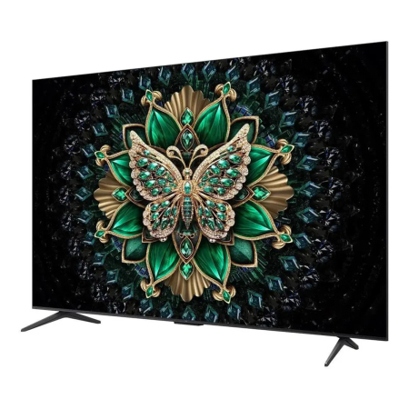 Телевизор TCL 55" 4K UHD, 144 Гц, QLED (55C6K) Чёрный