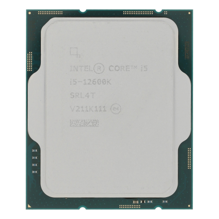 Процессор Intel Core i5-12600K, 3.7 ГГц (Turbo 4.90 ГГц), LGA1700, OEM (CM8071504555227SRL4T)