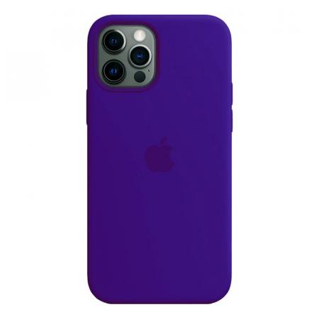Чехол Silicone Case для Apple iPhone 12 Pro Max Purple, фиолетовый