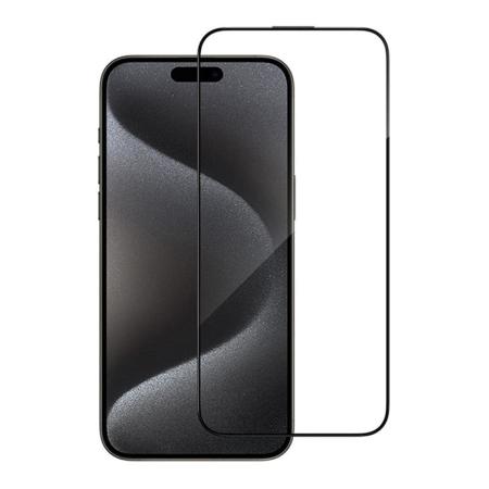 Защитное стекло для iPhone 15 Pro BLUEO Corning Gorilla USA Anti-Static +installer Чёрный