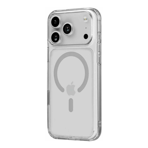 Чехол для iPhone 17 Pro hoco Magnetic Smartphone CASE, Прозрачный
