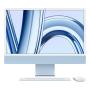 Apple iMac 24" (M3, 8C CPU, 10C GPU, 2023) Retina 4,5K, 8Gb, 512Gb SSD (MQRR3) Blue, синий