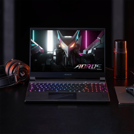 Ноутбук GIGABYTE Aorus 15X ASF Core i9 13980HX/16Gb/1Tb SSD/NV RTX4070 8Gb/15.6" QHD/DOS Black, черный