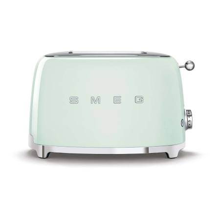 Тостер на 2 ломтика SMEG 50s style (TSF01PGEU) Пастельный зеленый