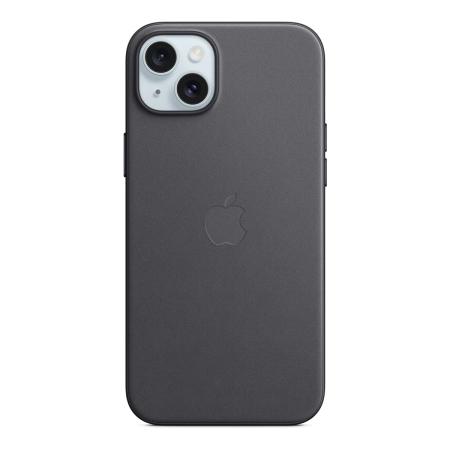Чехол FineWoven Case для Apple iPhone 15 Plus с MagSafe Black, черный