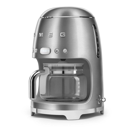 Кофеварка капельная SMEG 50s style (DCF02SSEU) Нержавеющая сталь