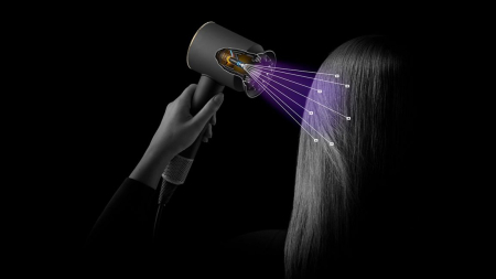 Фен Dyson Supersonic Nural HD16 (CN/HK) Apricot/Topaz, оранжевый