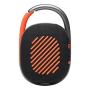 Портативная колонка JBL Clip 4 Black/Orange, черно-оранжевый