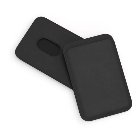 Картхолдер для iPhone VLP с MagSafe из экокожи Чёрный