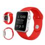 Силиконовый ремешок для Apple Watch 38/40 мм Red, красный