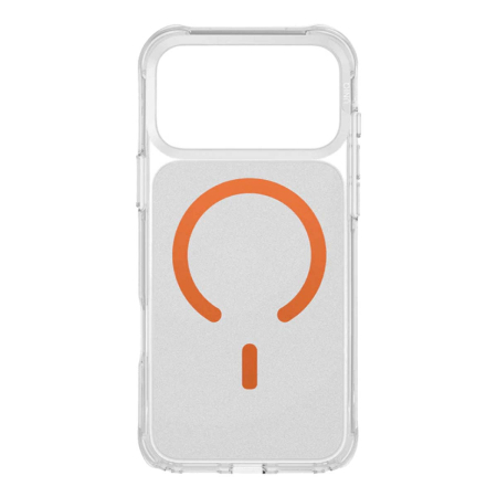 Чехол для iPhone 17 Pro Max с MagSafe UNIQ HYBRID LIFEPRO XTREME (IP6.9P(2025)-LXAFMFCLRVO) Прозрачно-оранжевый